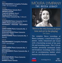 Moura Lympany - The Decca Legacy, 7 CDs