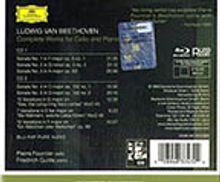 Ludwig van Beethoven (1770-1827): Cellosonaten Nr.1-5 (Deluxe-Ausgabe mit Blu-ray Audio), 2 CDs und 1 Blu-ray Audio