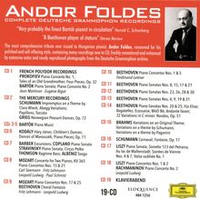 Andor Foldes - Complete Deutsche Grammophon Recordings, 19 CDs