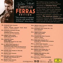 Christian Ferras Edition (Decca &amp; Deutsche Grammophon Recordings), 19 CDs