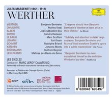 Jules Massenet (1842–1912) WERTHER. Benjamin Bernheim, Marina Viotti. „Everyone should hear Benjamin Bernheim’s Werther..."