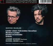 Gustav Mahler: Lieder und deren Interpreten André Schuen (Bariton) und Daniel Heide (Piano). Zwei Männer in dunkler Kleidung.