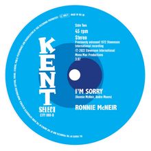 Ronnie McNeir: Say You / I'm Sorry (7inch), Single 7"