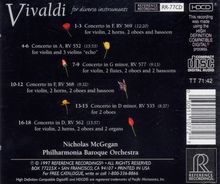 Antonio Vivaldi (1678-1741): Konzerte für mehrere Instrumente, CD