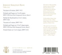 Johann Sebastian Bach (1685-1750): Klavierwerke "Bach on a Steinway", CD
