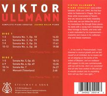 Viktor Ullmann (1898-1944): Klaviersonaten Nr.1-7, CD