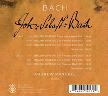 Johann Sebastian Bach (1685-1750): Englische Suiten BWV 806-811, 2 CDs