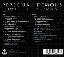 Lowell Liebermann - Personal Demons, 2 CDs
