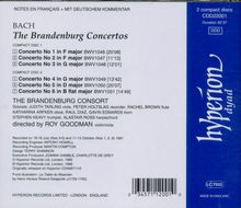 Johann Sebastian Bach (1685-1750): Brandenburgische Konzerte Nr.1-6, 2 CDs