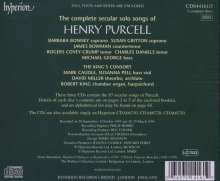 Henry Purcell (1659-1695): Complete Secular Solo Songs, 3 CDs