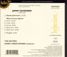 John Taverner (1490-1545): Missa Corona Spinea, CD