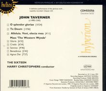 John Taverner (1490-1545): Western Wind Mass, CD