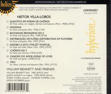 Heitor Villa-Lobos (1887-1959): Musik f.Flöte, CD