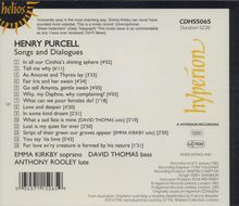 Henry Purcell (1659-1695): Lieder &amp; Dialoge, CD