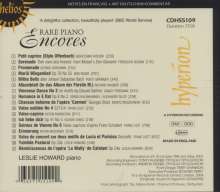 Leslie Howard - Rare Piano Encores, CD