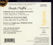 Joseph Haydn (1732-1809): Symphonien Nr.101 &amp; 102, CD