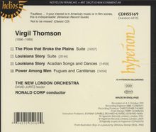 Virgil Thomson (1896-1989): Filmmusik: The Plow that Broke the Plains (Filmmusik), CD