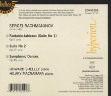 Sergej Rachmaninoff (1873-1943): Symphonische Tänze für zwei Klaviere op.45, CD