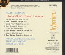 Georg Philipp Telemann (1681-1767): Oboenkonzerte d-moll &amp; G-dur, CD