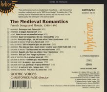 The Medieval Romantics, CD