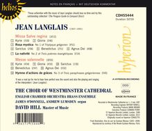 Jean Langlais (1907-1991): Messe Solennelle, CD