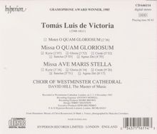 Tomas Luis de Victoria (1548-1611): Missa &amp; Motette "O quam gloriosum", CD