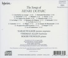 Henri Duparc (1848-1933): 17 Lieder, CD