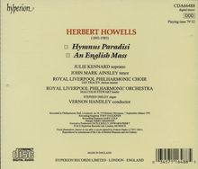 Herbert Howells (1892-1983): Hymnus Paradisi, CD