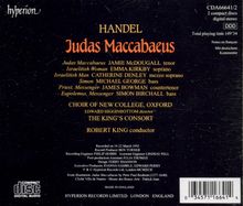 Georg Friedrich Händel (1685-1759): Judas Maccabaeus, 2 CDs