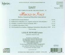 Franz Liszt (1811-1886): Sämtliche Klavierwerke Vol.23, CD