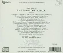 Louis Moreau Gottschalk (1829-1869): Klavierwerke Vol.2, CD