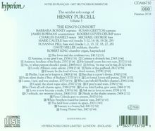 Henry Purcell (1659-1695): Secular Solo Songs Vol.3, CD