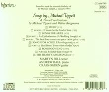 Michael Tippett (1905-1998): Lieder, CD