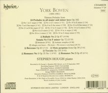York Bowen (1884-1961): Klavierwerke, CD