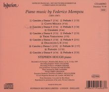 Federico Mompou (1893-1987): Klavierwerke, CD