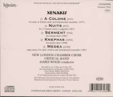 Iannis Xenakis (1922-2001): Chorwerke, CD