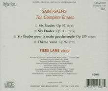 Camille Saint-Saens (1835-1921): Etüden opp.52,111,135, CD