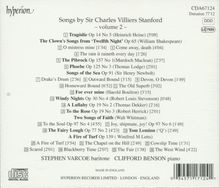 Charles Villiers Stanford (1852-1924): Sämtliche Lieder Vol.2, CD