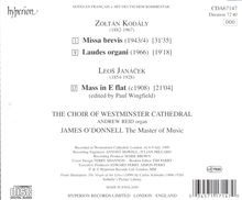 Leos Janacek (1854-1928): Messe in Es (1908), CD
