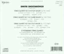 Dmitri Schostakowitsch (1906-1975): Streichquartette Nr.5,7,9, CD