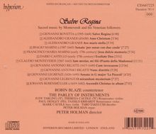 Salve Regina - Geistliche Chormusik, CD
