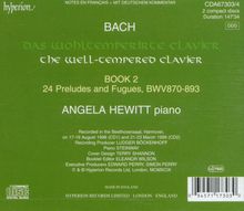 Johann Sebastian Bach (1685-1750): Das Wohltemperierte Klavier 2, 2 CDs