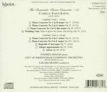 Camille Saint-Saens (1835-1921): Klavierkonzerte Nr.1-5, 2 CDs