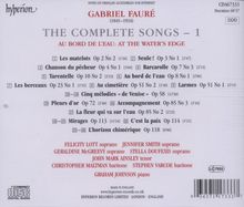 Gabriel Faure (1845-1924): Sämtliche Lieder Vol.1, CD