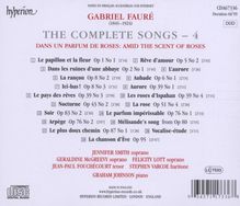 Gabriel Faure (1845-1924): Sämtliche Lieder Vol.4, CD