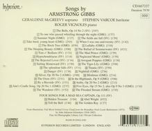 Cecil Armstrong Gibbs (1889-1960): Lieder, CD