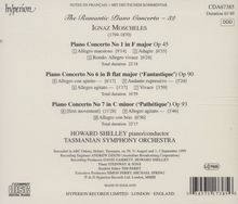 Ignaz Moscheles (1794-1870): Klavierkonzerte Nr.1,6,7, CD