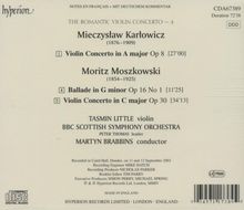 Moritz Moszkowski (1854-1925): Violinkonzert op.30, CD