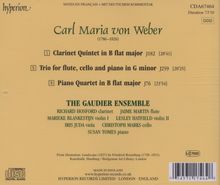 Carl Maria von Weber (1786-1826): Klarinettenquintett op.34, CD