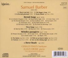 Samuel Barber (1910-1981): Lieder, CD